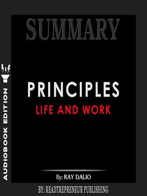 cover image of Summary of Principles: Life and Work by Ray Dalio